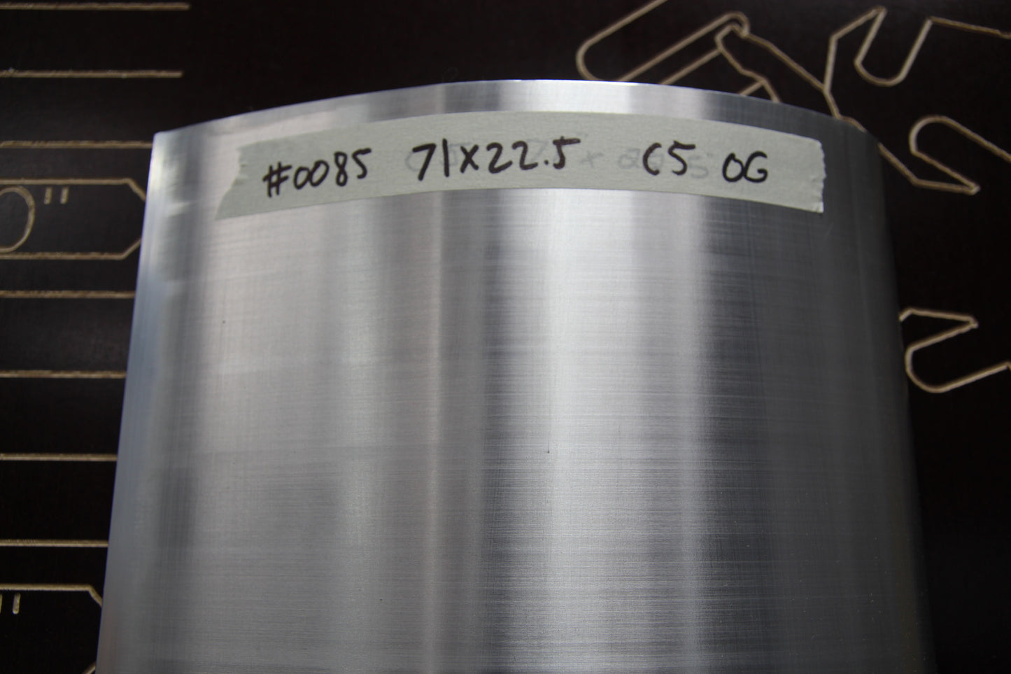 71" wang 22.5" spacing #0085