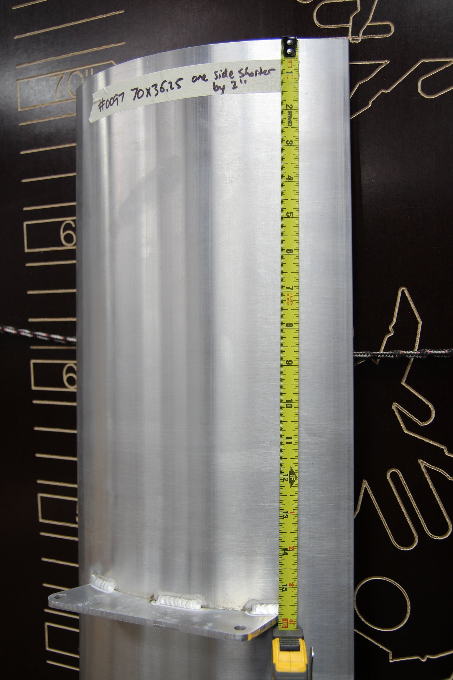 70" wang 36.25" spacing #0097