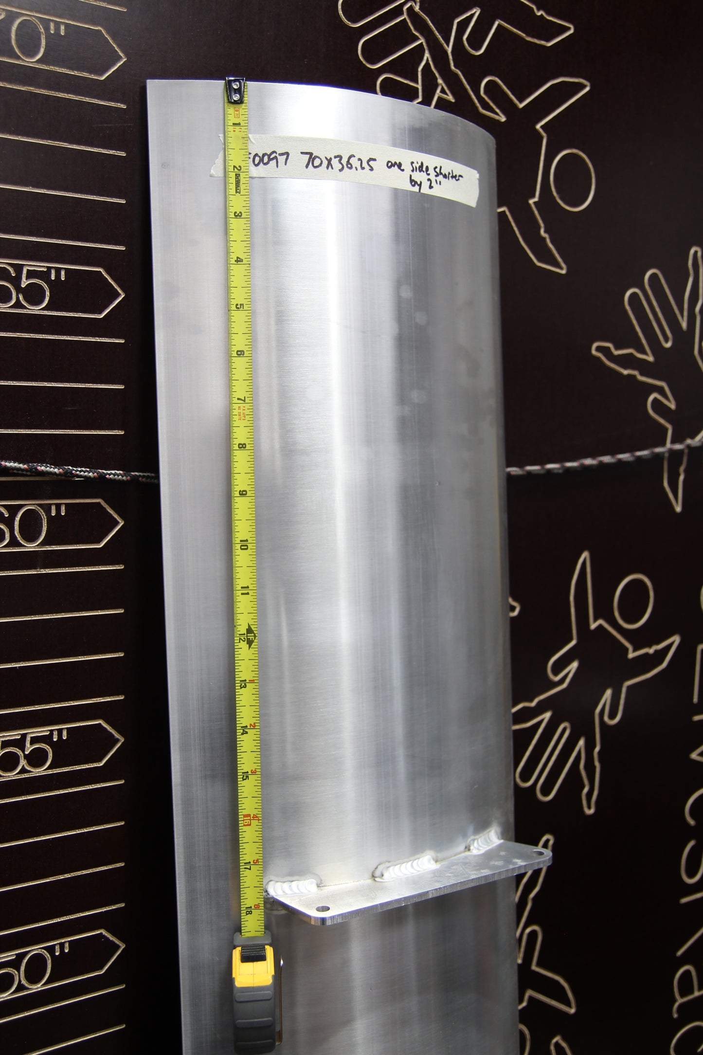 70" wang 36.25" spacing #0097