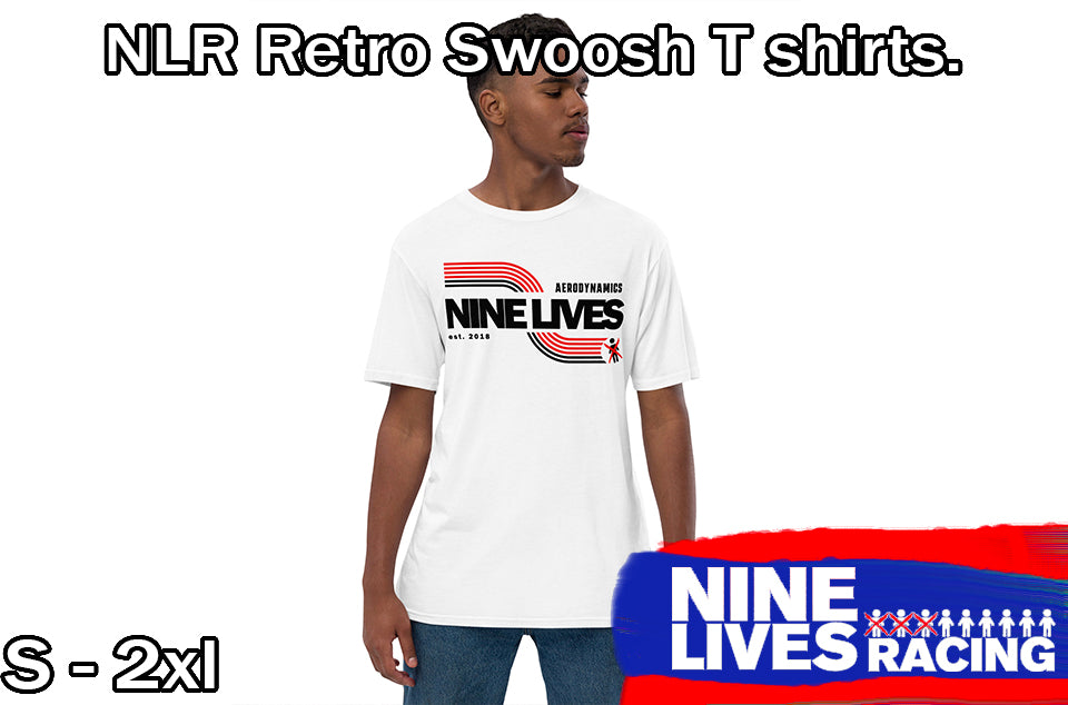 Nine Lives Retro Swoosh t-shirt