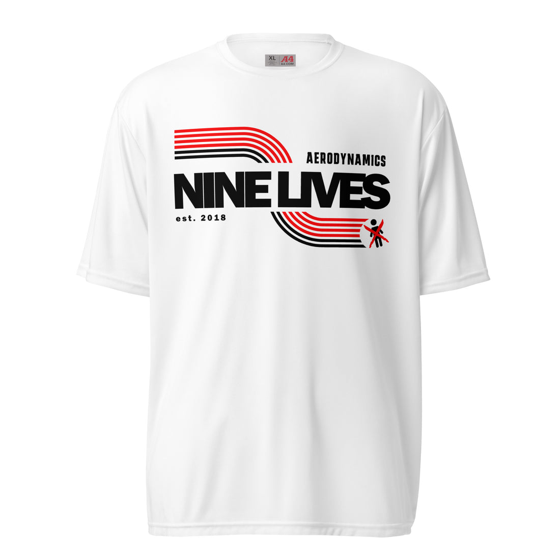 Nine Lives Retro Swoosh t-shirt