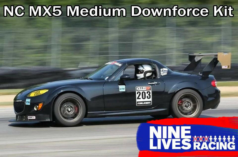 MX5 Medium Downforce Kit 06-15 NC (V2) - Nine Lives Racing