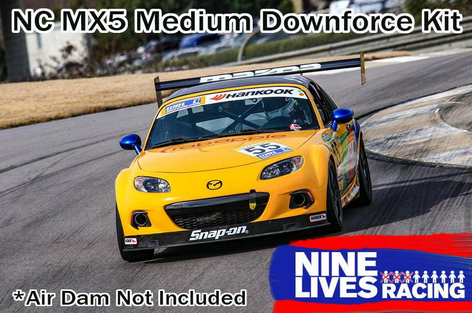 MX5 Medium Downforce Kit 06-15 NC (V2) - Nine Lives Racing