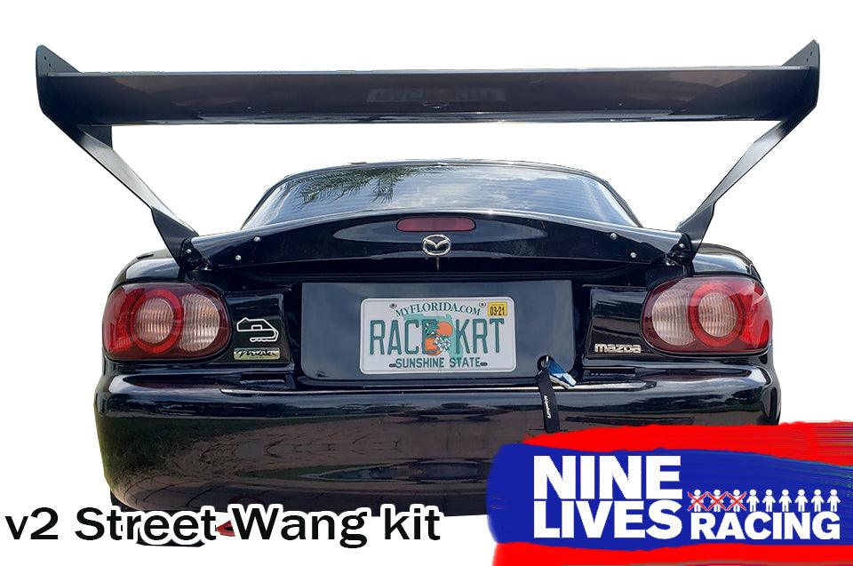 Street Wang Installation - Nine Lives Racing