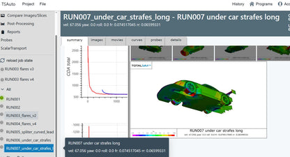 Complete CFD Test File Package - Curved splitter tests.