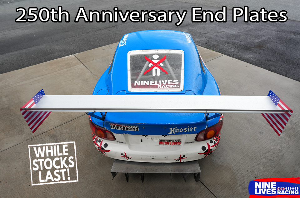 250th Birthday End Plates for The Big Wáng!