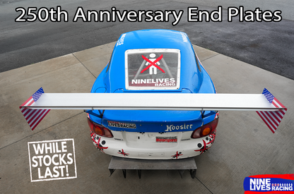 250th Birthday End Plates for The Big Wáng!