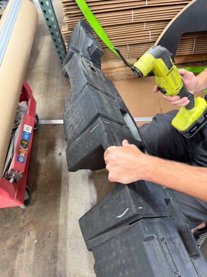 Corvette C6 High Speed Swage Kit for Front Splitter.