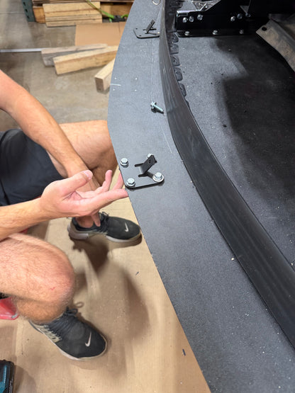 Corvette C6 High Speed Swage Kit for Front Splitter.