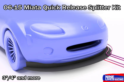 Mazda NC MX-5 Splitters 06-15