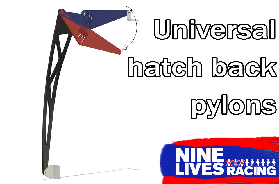 Universal hatchback Wing pylons.