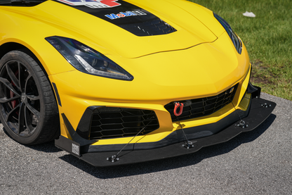 C7 Corvette Quick Release Splitter kit with Sturdy Boii mounts