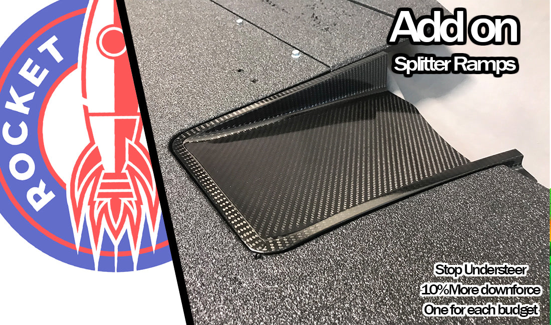 C6 Corvette Quick Release Splitter ‘05- 13