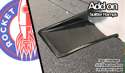 C6 Corvette Quick Release Splitter ‘05- 13