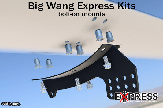 bolt on Wang mounts.