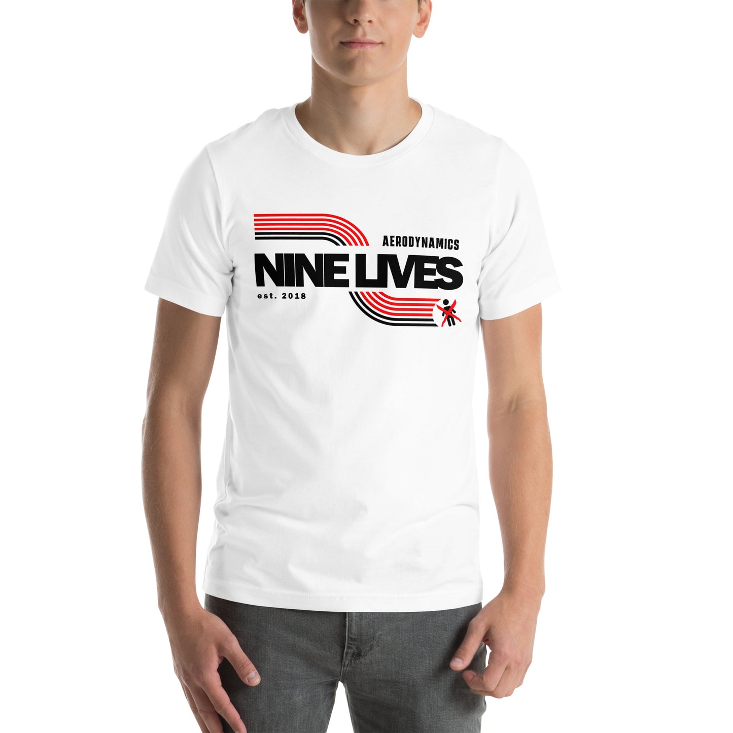 Nine Lives Retro Swoosh t-shirt