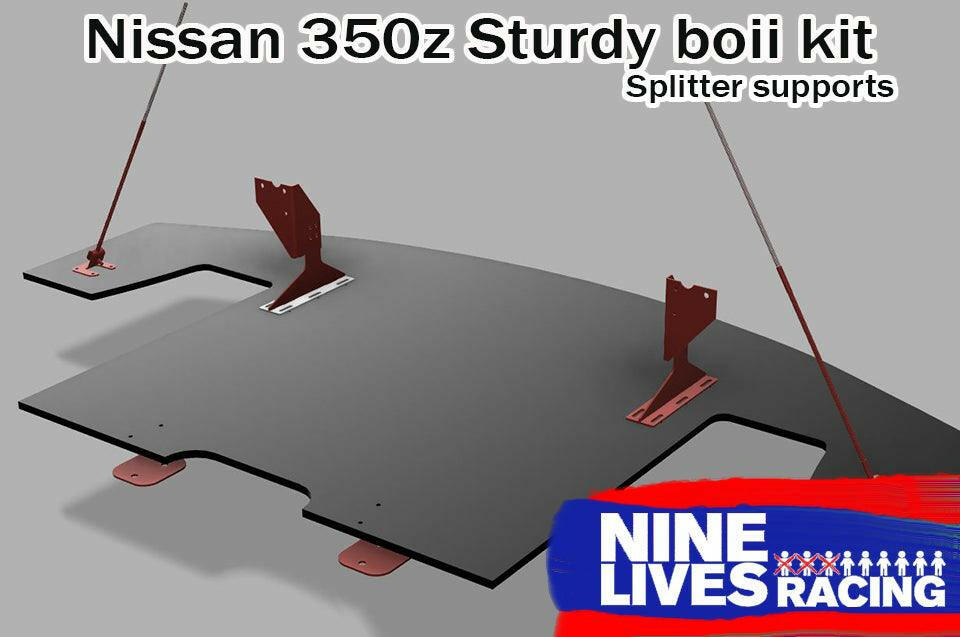 Nissan 350z Medium Downforce Kit 03-2010 - Nine Lives Racing