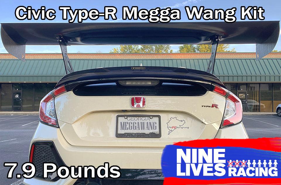 Civic Type R Megga Carbon Wang kit 2017+ FK8 . - Nine Lives Racing