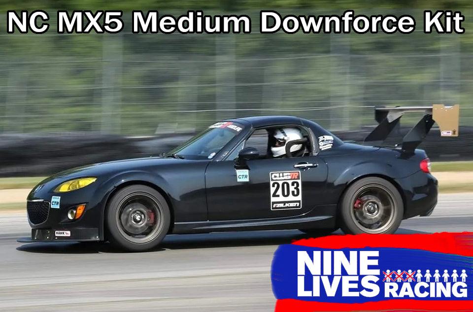 MX5 Medium Downforce Kit 06-15 NC (V2) - Nine Lives Racing