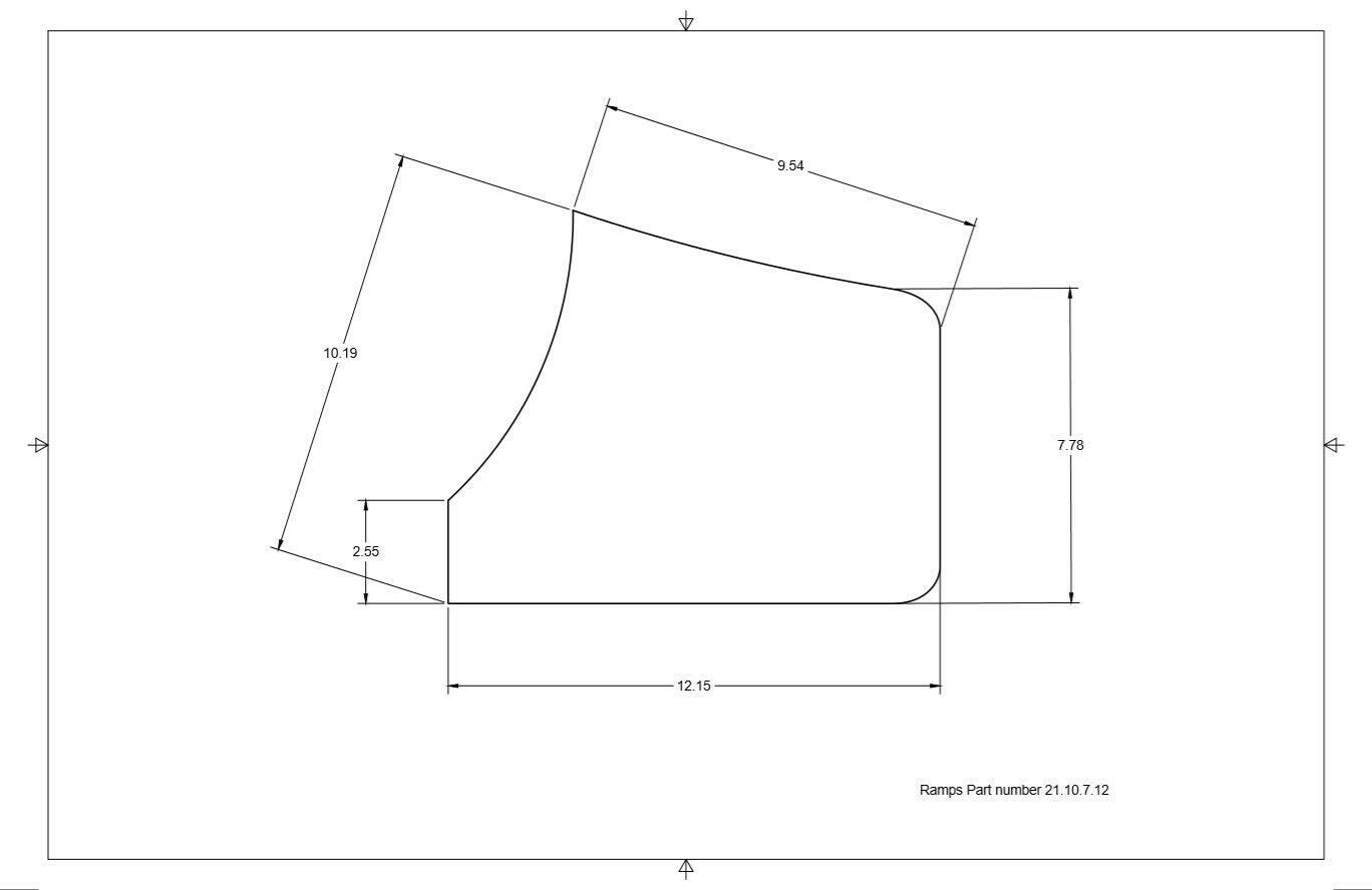 Nine Lives Plastic Splitter Ramps By Morlind Engineering - Nine Lives Racing