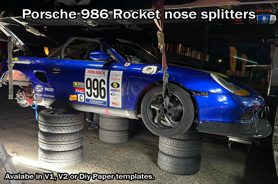 Porsche Boxster 986 Splitter