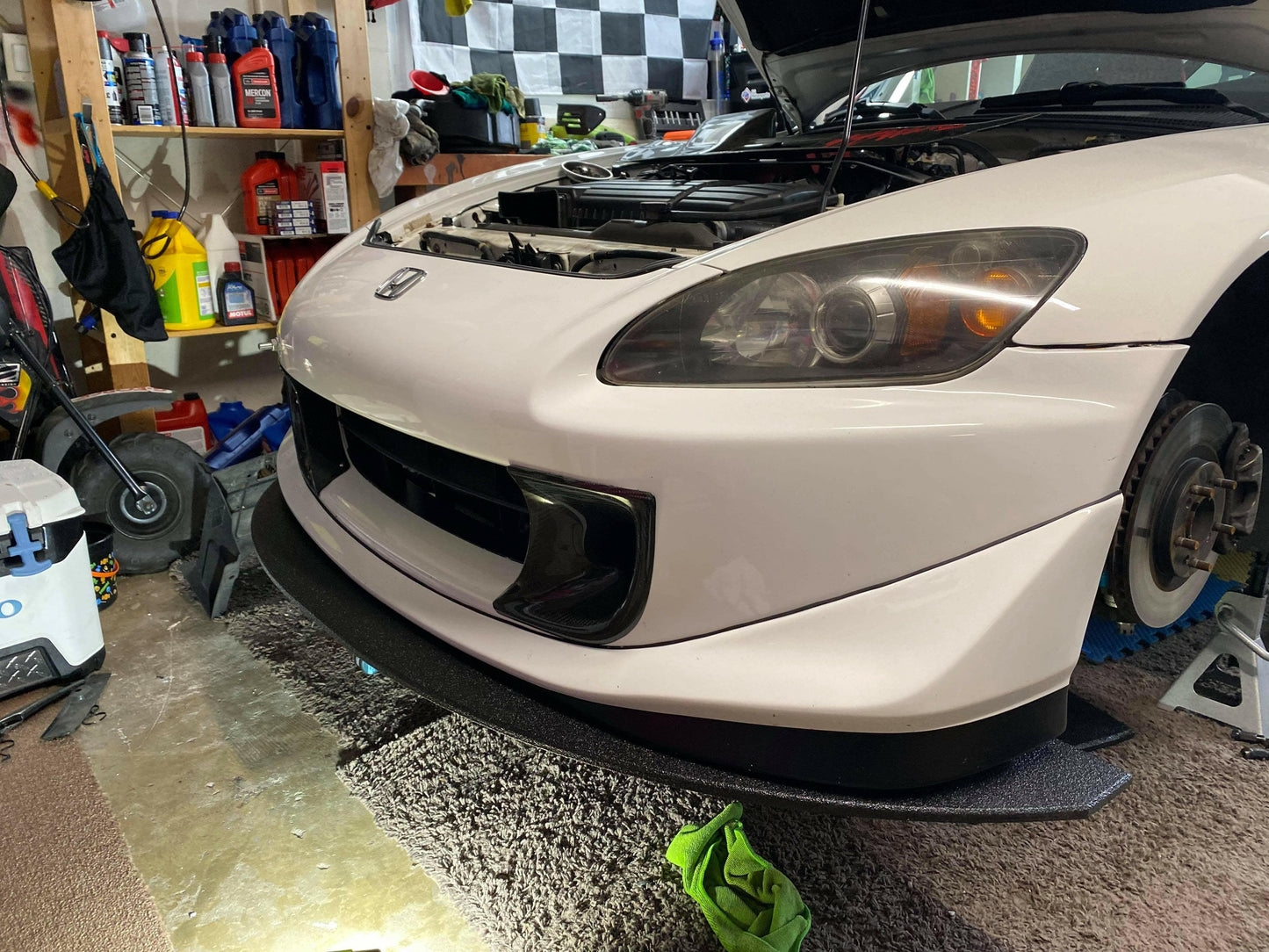 S2000 Rocket Nose Splitter ’99-09 - Nine Lives Racing