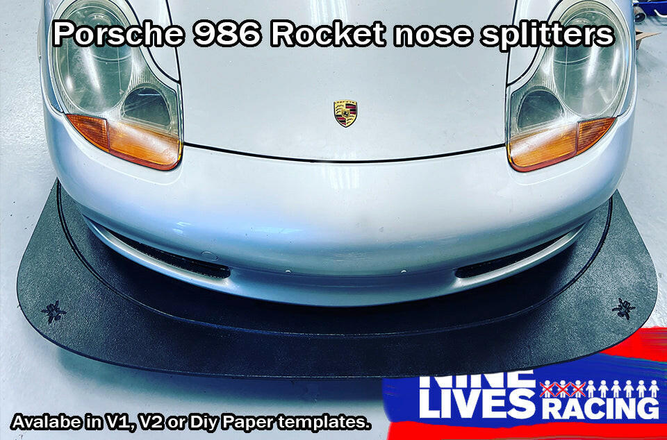986 Racing Number Enhance Performance: Porsche Boxster 986 Splitter Mounts Installation ...
