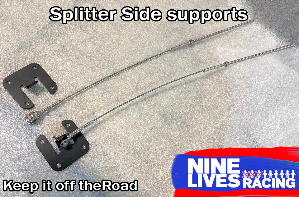 Splitter Side Support - Nine Lives Racing