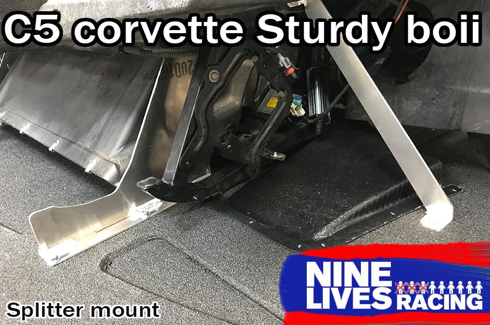 Corvette Sturdy Boii Splitter Mounts ‘97-04 C5 - Nine Lives Racing