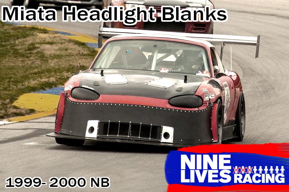 Miata Headlight Blanks NB1-Only - Nine Lives Racing
