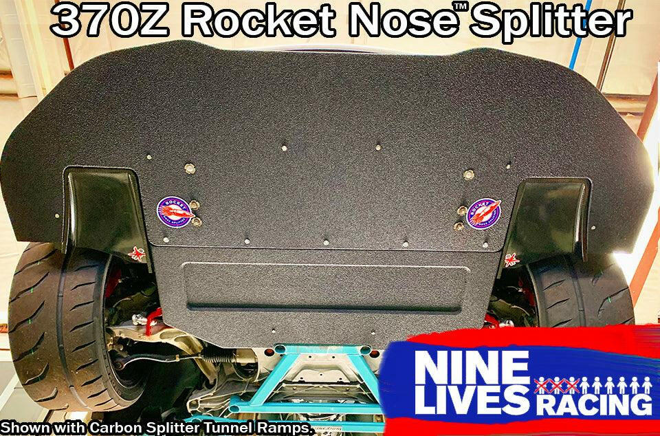 370z Rocket Nose v3 Splitter ’08-20 Z34 – Nine Lives Racing